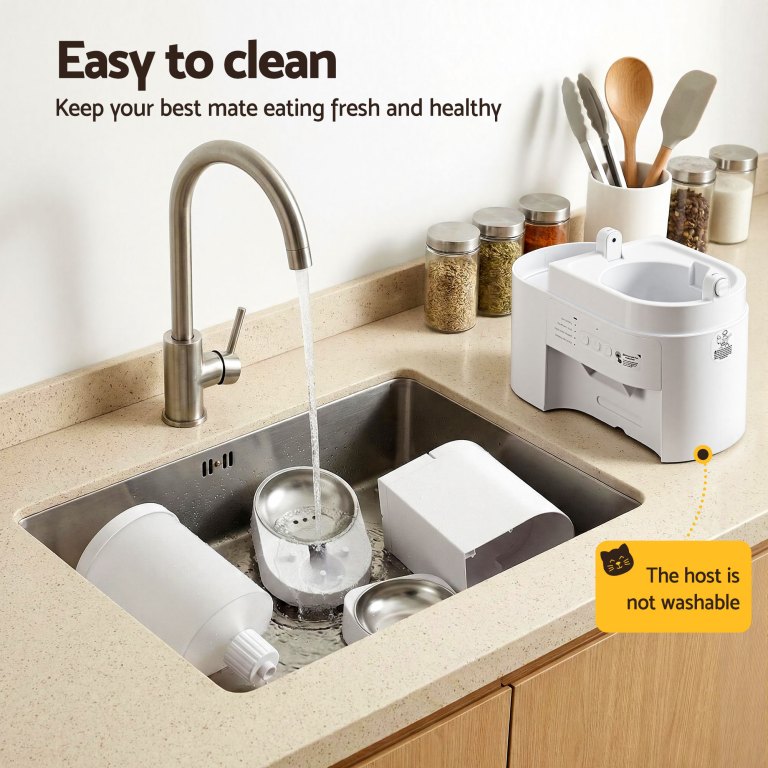 i.pet automatic pet feeder water dispenser 2 in 1 smart wifi dog cat food 4l