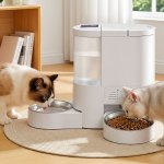 i.pet automatic pet feeder water dispenser 2 in 1 smart wifi dog cat food 4l