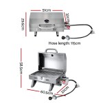 grillz portable gas bbq grill