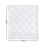 giselle bedding 700gsm microfibre bamboo quilt queen