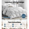 giselle bedding 500gsm duck down feather quilt queen giselle bedding 500gsm duck down feather quilt queen