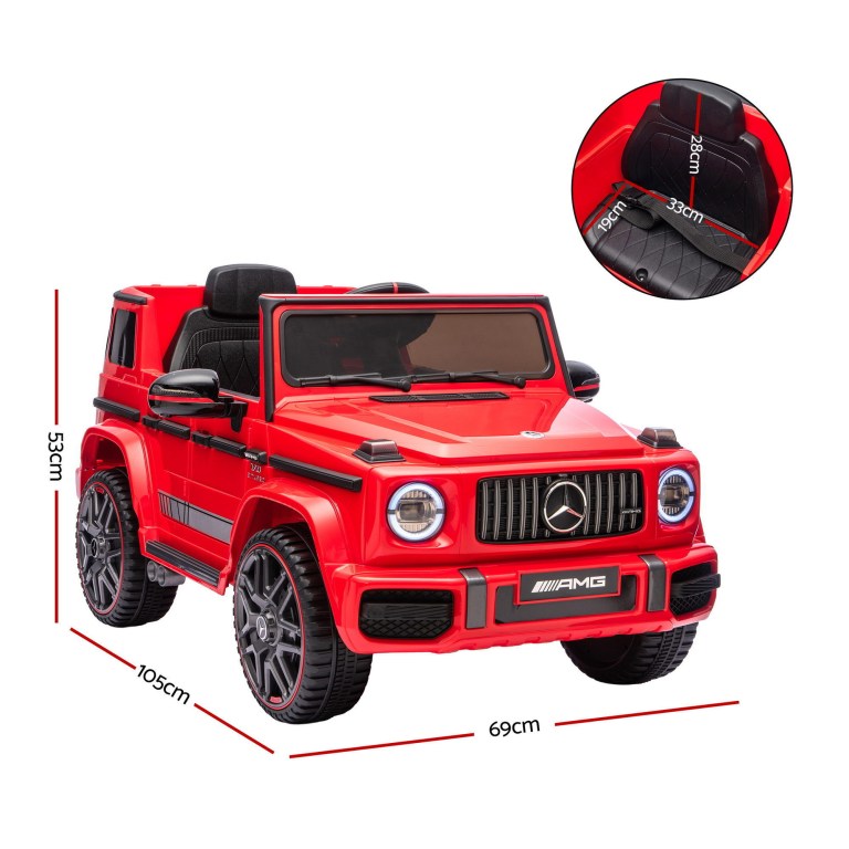 kids electric ride on car g63 toy cars remote control red kids electric ride on car g63 toy cars remote control red
