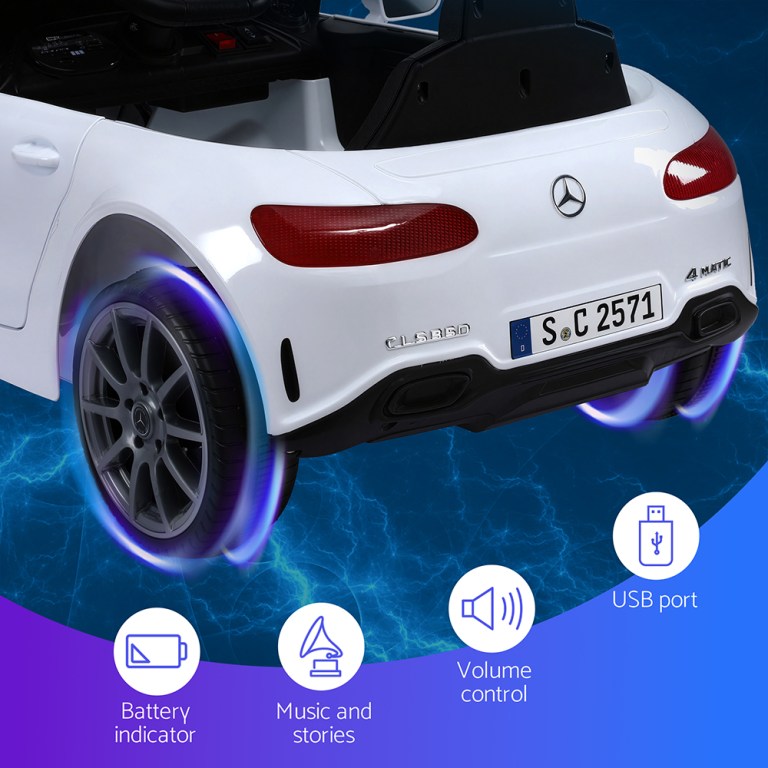 kids electric ride on car licensed outdoor toys cars music remote white kids electric ride on car licensed outdoor toys cars music remote white