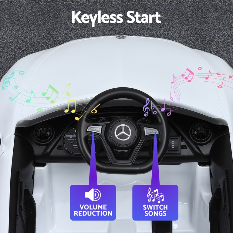 kids electric ride on car licensed outdoor toys cars music remote white kids electric ride on car licensed outdoor toys cars music remote white