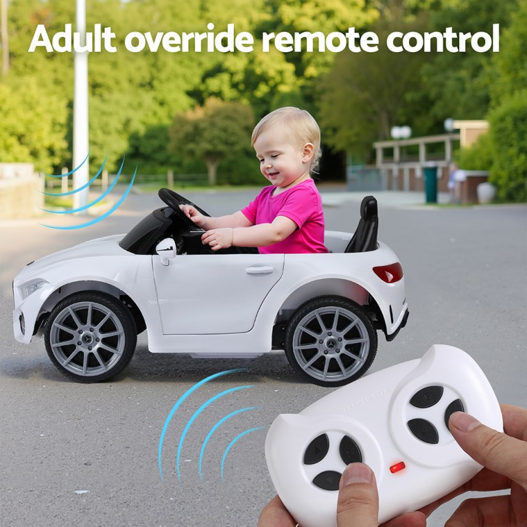 kids electric ride on car licensed outdoor toys cars music remote white kids electric ride on car licensed outdoor toys cars music remote white