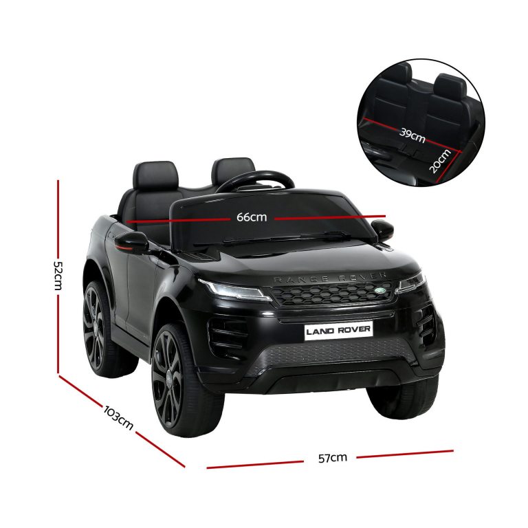 kids electric ride on car land rover licensed toy cars remote 12v battery black kids electric ride on car land rover licensed toy cars remote 12v battery black
