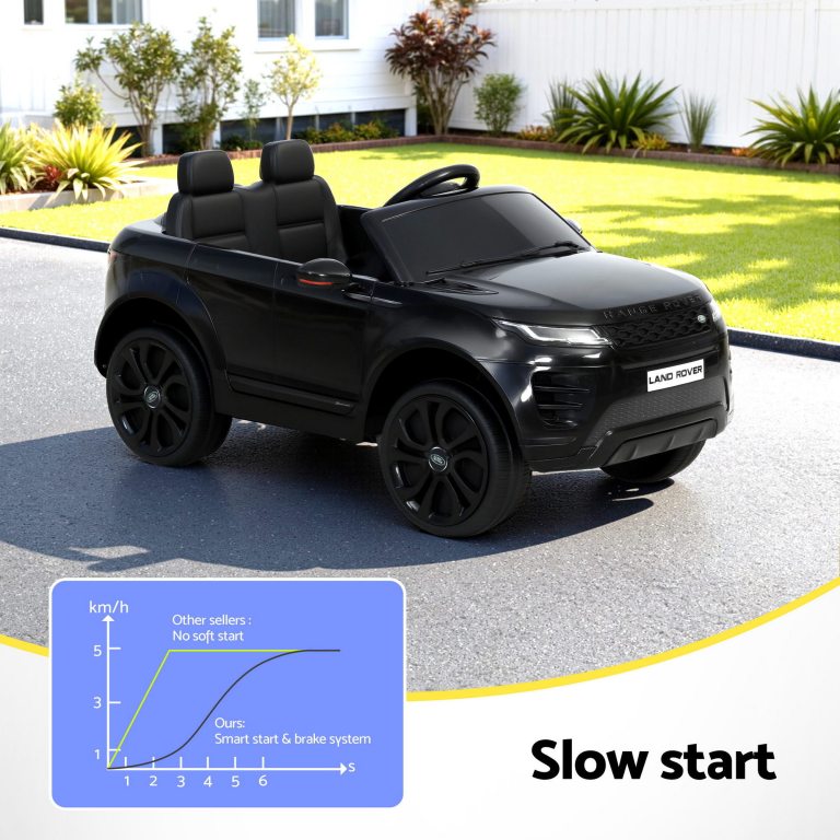 kids electric ride on car land rover licensed toy cars remote 12v battery black kids electric ride on car land rover licensed toy cars remote 12v battery black