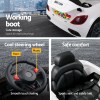 rigo kids electric ride on car cars music headlight remote control 12v white rigo kids electric ride on car cars music headlight remote control 12v white