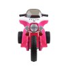 rigo kids electric ride on patrol police car harley inspired 6v pink