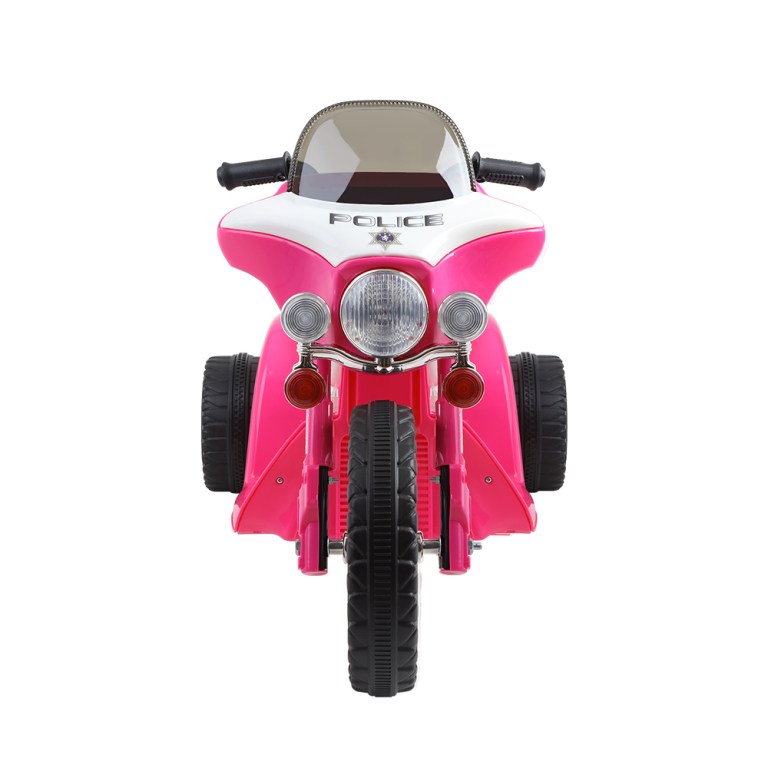 rigo kids electric ride on patrol police car harley inspired 6v pink rigo kids electric ride on patrol police car harley inspired 6v pink
