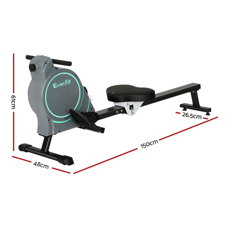 everfit rowing machine 16 levels magnetic rower gym home cardio with app everfit rowing machine 16 levels magnetic rower gym home cardio with app