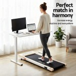 artiss electric treadmill with 140cm automatic standing desk walking pad 360mm artiss electric treadmill with 140cm automatic standing desk walking pad 360mm