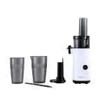 devanti slow juicer cold press fruit juice extractor 130w white