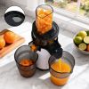 devanti slow juicer cold press fruit juice extractor 130w white