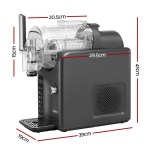 devanti 5in1 slushie machine ice cream maker 2l grey devanti 5in1 slushie machine ice cream maker 2l grey