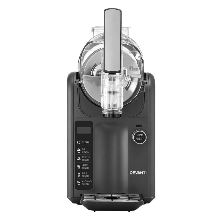 devanti 5in1 slushie machine ice cream maker 2l grey devanti 5in1 slushie machine ice cream maker 2l grey