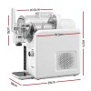 devanti 5in1 slushie machine ice cream maker 2l white devanti 5in1 slushie machine ice cream maker 2l white
