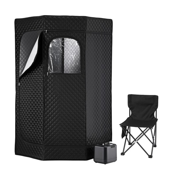 devanti portable steam sauna tent 1000w 3l steamer pot full body home spa timer devanti portable steam sauna tent 1000w 3l steamer pot full body home spa timer