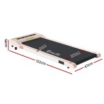 everfit treadmill electric walking pad under desk home gym fitness 360mm pink everfit treadmill electric walking pad under desk home gym fitness 360mm pink