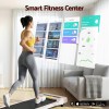 everfit treadmill electric walking pad under desk home gym fitness 360mm pink everfit treadmill electric walking pad under desk home gym fitness 360mm pink