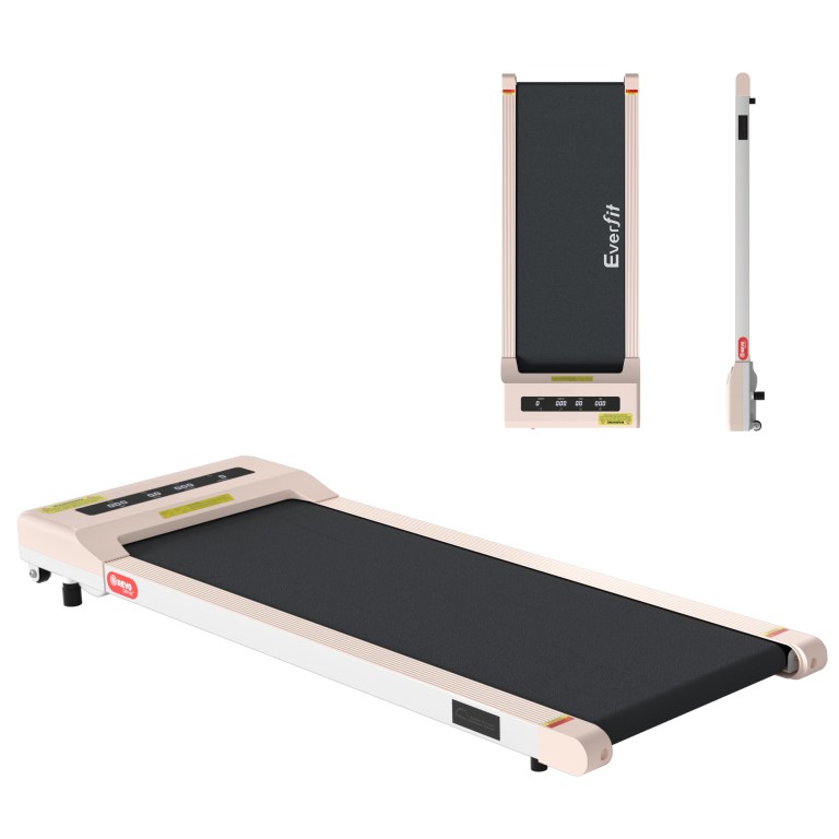 everfit treadmill electric walking pad under desk home gym fitness 360mm pink everfit treadmill electric walking pad under desk home gym fitness 360mm pink