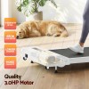 everfit treadmill electric walking pad incline under desk home gym 380mm white everfit treadmill electric walking pad incline under desk home gym 380mm white