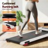 everfit treadmill electric walking pad incline under desk home gym 380mm white everfit treadmill electric walking pad incline under desk home gym 380mm white