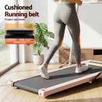 everfit treadmill electric walking pad under desk home gym fitness 400mm pink everfit treadmill electric walking pad under desk home gym fitness 400mm pink