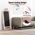 everfit treadmill electric walking pad under desk home gym fitness 400mm pink everfit treadmill electric walking pad under desk home gym fitness 400mm pink