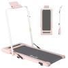 everfit treadmill electric walking pad under desk home gym fitness 400mm pink everfit treadmill electric walking pad under desk home gym fitness 400mm pink