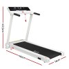 everfit treadmill electric home gym fitness exercise knob foldable 420mm white