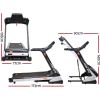 everfit treadmill electric auto incline spring home gym fitness exercise 480mm everfit treadmill electric auto incline spring home gym fitness exercise 480mm