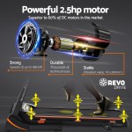 everfit treadmill electric home gym fitness exercise machine hydraulic 420mm