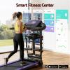 everfit treadmill electric home gym fitness exercise machine w/ massager 400mm
