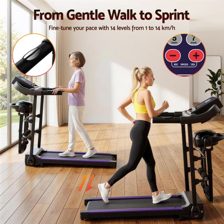 everfit treadmill electric home gym fitness exercise machine w/ massager 400mm everfit treadmill electric home gym fitness exercise machine w/ massager 400mm