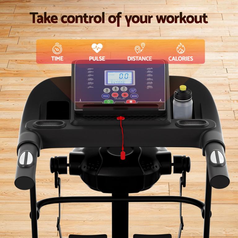everfit treadmill electric home gym fitness exercise machine w/ massager 400mm everfit treadmill electric home gym fitness exercise machine w/ massager 400mm