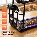 everfit treadmill electric home gym fitness exercise machine w/ massager 400mm everfit treadmill electric home gym fitness exercise machine w/ massager 400mm