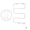 devanti heated towel rail freestanding wall mounted s shape electric warmer rack devanti heated towel rail freestanding wall mounted s shape electric warmer rack