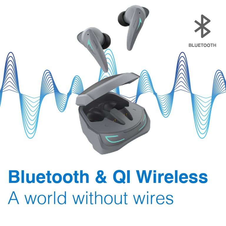 laser wireless gaming anc earphones black laser wireless gaming anc earphones black