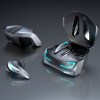 laser wireless gaming anc earphones black