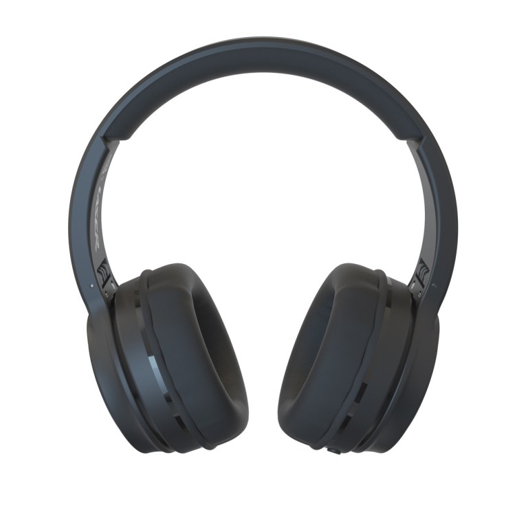 laser foldable bluetooth headphones with mic black