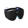laser sleep mask bluetooth headphones black