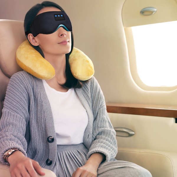 laser sleep mask bluetooth headphones black laser sleep mask bluetooth headphones black