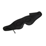laser sleep mask bluetooth headphones black