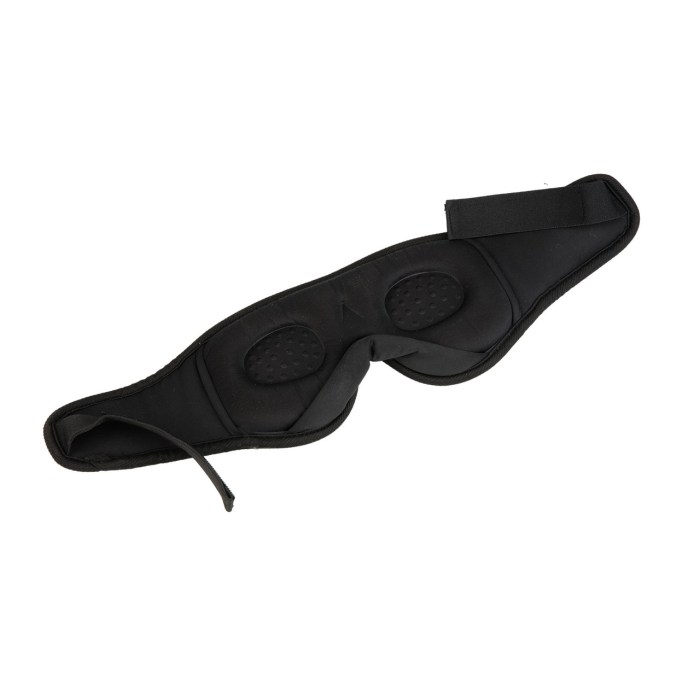 laser sleep mask bluetooth headphones black
