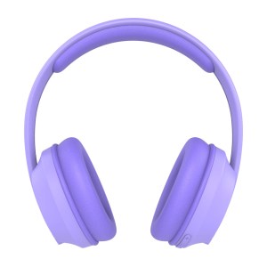 laser volume limited anc kids headphones lilac