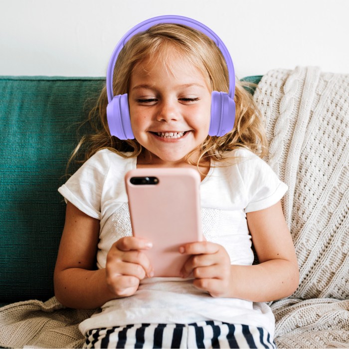 laser volume limited anc kids headphones lilac laser volume limited anc kids headphones lilac