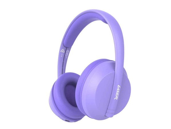 laser volume limited anc kids headphones lilac laser volume limited anc kids headphones lilac