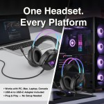 laser rgb infinity wired gaming headphones