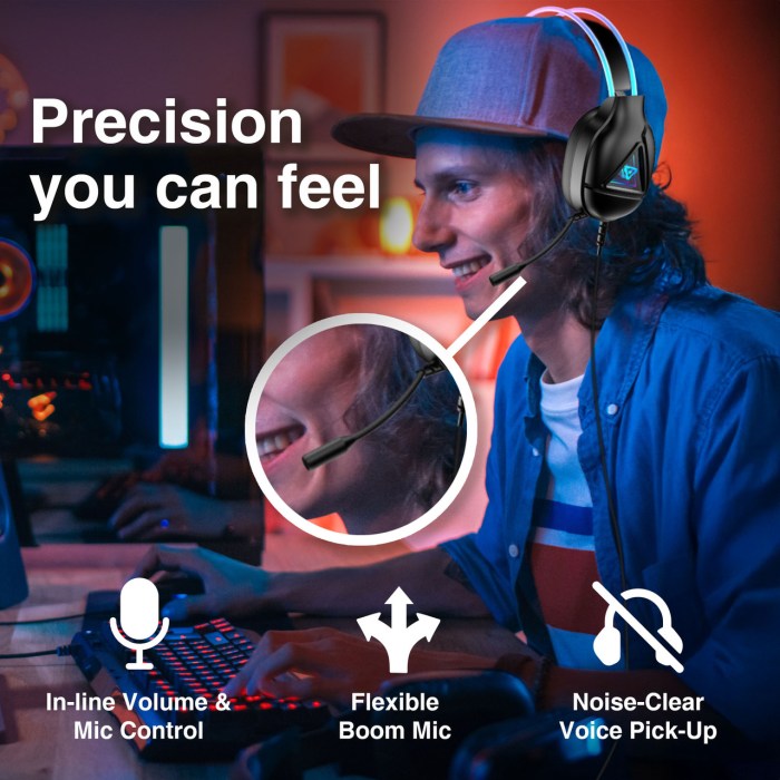 laser rgb infinity wired gaming headphones